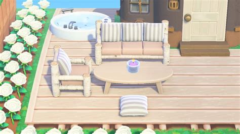 Animal Crossing patio designs